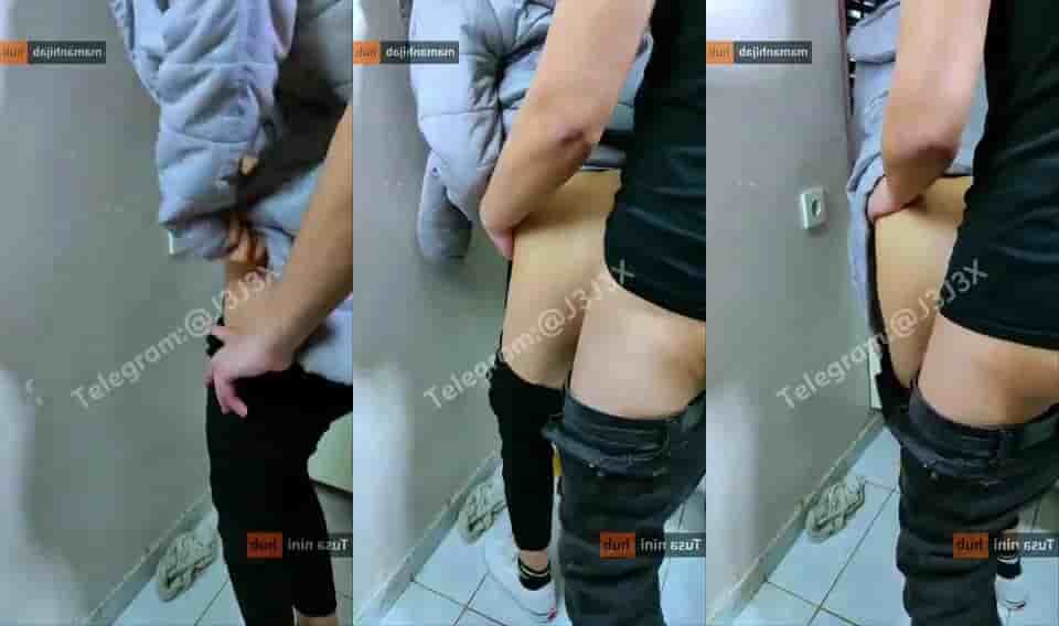 Saudi boy fucks his mom in the bathroom in Gulf incest sex inside the house