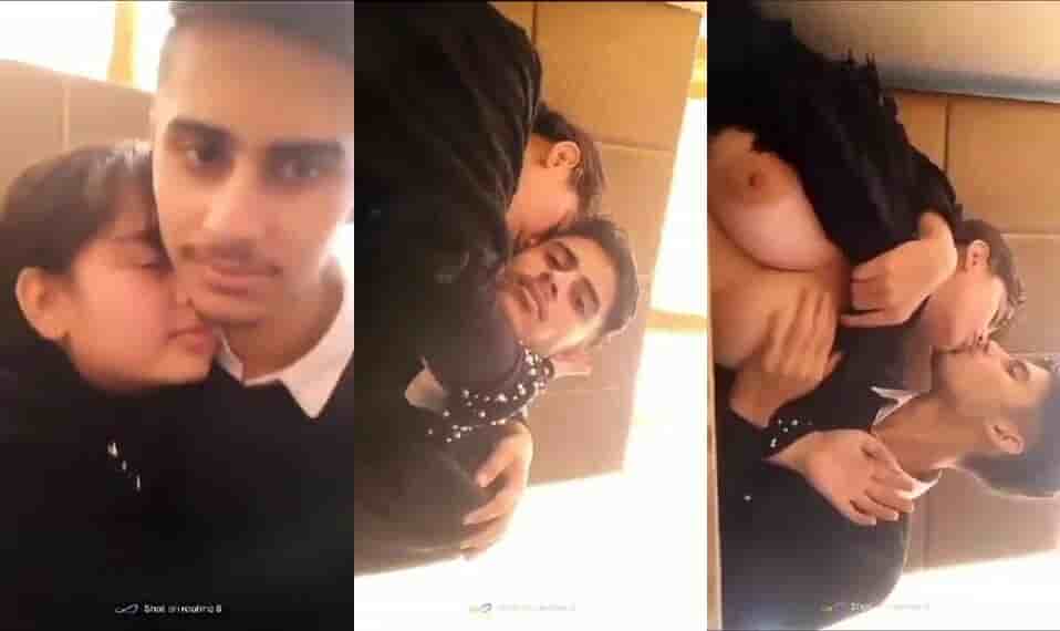 طالب سعودي يفرك بزاز خليجية و يمص شفايفها بيقفشلها و يهيج فيها